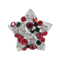 Christmas Star Brooch (£1.50 Each)