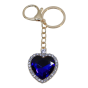 Diamante Heart Bag Charm (£1.50 Each)