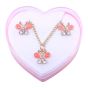 Assorted Butterfly Pendant & Stud Earrings Set (£0.80 Each)