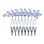 Diamante Floral Comb (£1.80 Each)