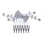 Diamante Bow Comb (£1.80 Each)