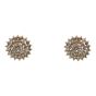 Diamante Flower Clip-on Earrings (£1.20 per pair)