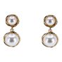 Pearl Clip-on Drop Earrings (£1.10 per pair)