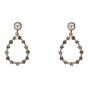 Diamante & Pearl Drop Clip-on Earrings (£1.10 per pair)