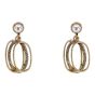 Diamante & Pearl Drop Clip-on Earrings (£1.10 per pair)