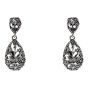 Diamante Clip-on Drop Earrings (£1.20 per pair)