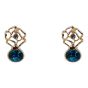 Diamante Flower Clip-on Earrings (£1.20 per pair)