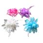 Assorted Natural Coloured Hair Flower Elastic/Brooch (£0.65 Each )