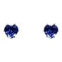 Venetti CZ Heart Pierced Stud Earrings (£0.45p per pair)