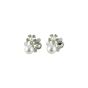 Venetti Diamante & Pearl Flower Stud Earrings (95p Each)