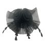 Ladies Summer Fascinator With Feather On Satin Covered Headband -(£4.50 Each )