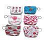 Assorted Lip design Coin Purse keyring (£0.40 Each )