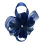 Ladies Summer Bow Fascinator On Metal satin Covered headband  -(£3.95 Each )