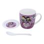 Love Encounter Print Cup, Saucer & Spoon Set (£2.70 Each)