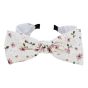 Wide Floral Bow Alice Band (£1.40 Each)