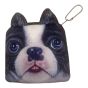 Cute Square Velvet Dog Purse-(£0.50 Each )