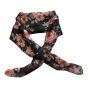 Ladies Floral Print Chiffon Square Scarves -(£0.80 p Each )