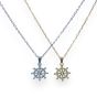 Ladies Diamante Ships Wheel Pendant -(£0.75 Each )