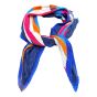 Ladies Geometric Silk Feel pleated Neck Scarf -(£1.20 Each )