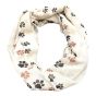 Ladies Paw Print Maxi Scarf -(£2.00 Each )