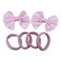 Satin Bow Concord & Ponio Set (£0.40p per set)