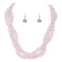 Glass Bead Choker and Pierced Drop Earrings Set (£3.30 per set)