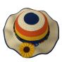 Girls Raffia Sun Hat