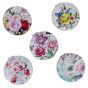 Assorted Floral Leatherette Compact Mirror (£1.25 Each)