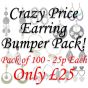Assorted Earring Offer (30p Per Pair)