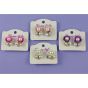 Pearl Flower Stud Earrings (52p Each)
