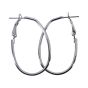 Oval Hoop Earrings (25p Per Pair)