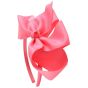 Large Pink Bow Alice Bands (Approx 52p Each)