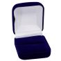 Navy Velvet Ring Box (50p Each)