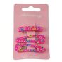 Assorted Flower Hair Bendies and French Clips (30p each card)