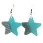 Star Glitter Earrings (30p per pair)