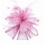 Sinamay & Feather Flower Fascinator (£3.80 Each)