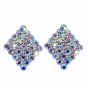 Venetti Diamante Pierced Stud Earrings (65p Each)
