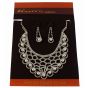 Venetti Diamante and Pearl Necklace and Drop Earring Set (£4.95 each)