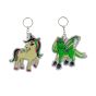 Assorted Unicorn Pegasus Keyrings (20p each)