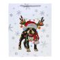 Large Assorted Christmas Themed Dog Card Gift Bags (55p Each)