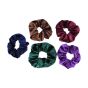 Assorted Velvet & Glitter Scrunchies (40p Each)