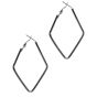 Pierced Diamond Hoop Earrings (Prices start from 20p per pair)