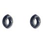 Diamante & Enamel Clip-on Earrings (£1.20 per pair)