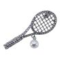 Venetti Diamante Tennis Racket Brooch (£1.40 Each)