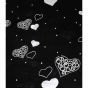 Foil Love Heart Print Maxi Scarf (£1.95 Each)