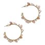 Venetti Semi Precious Stone Hoop Earrings (£1.30 per pair)