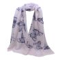 Butterfly Print Maxi Scarves (£2 Each)