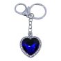 Diamante Heart Bag Charm (£1.50 Each)