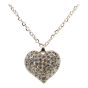 Diamante Heart Pendant (£1.20 Each)