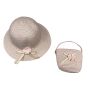 Assorted Girls Raffia Summer Hat & Bag Set (£2.45 per set)